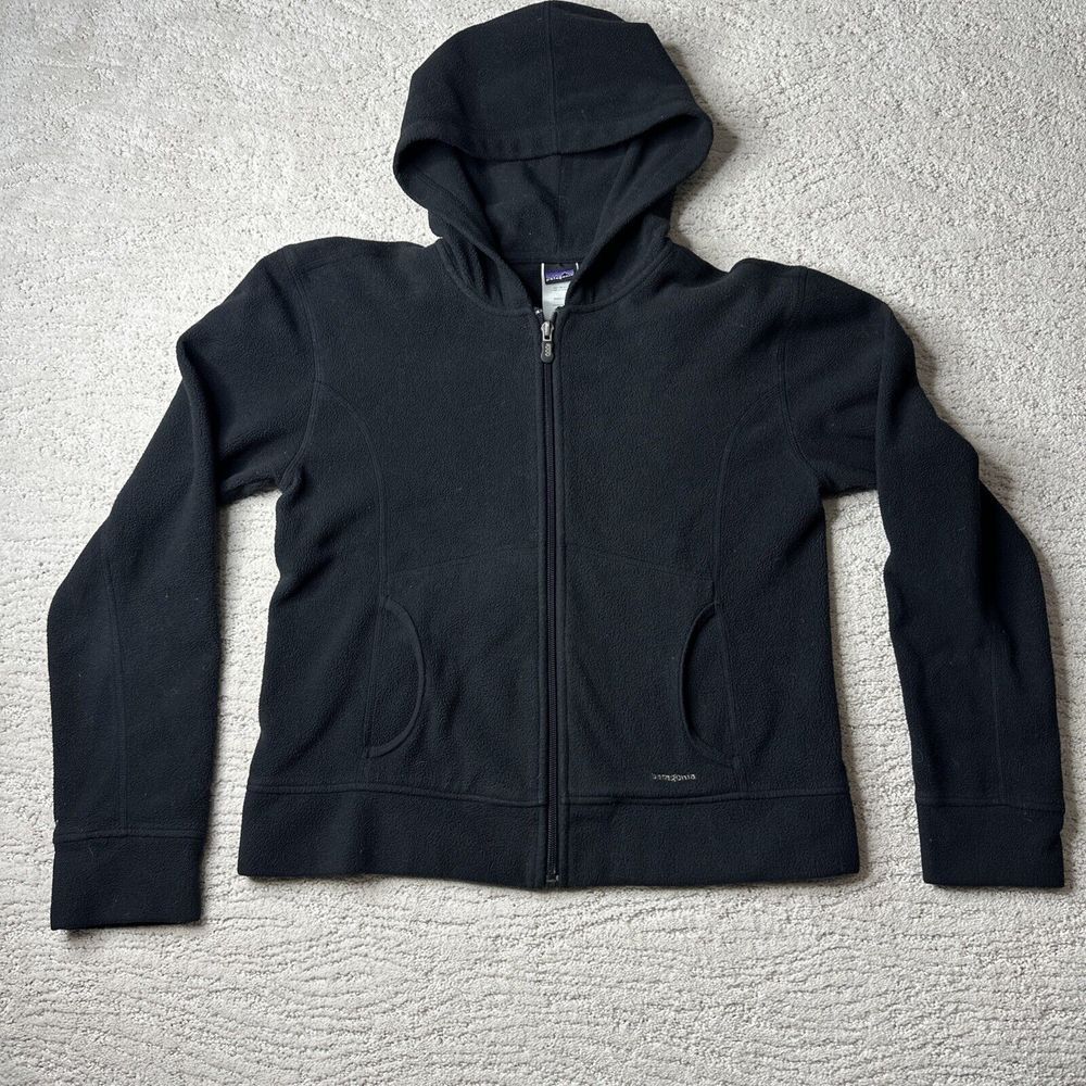 Patagonia Black Hoodie Sweatshirt